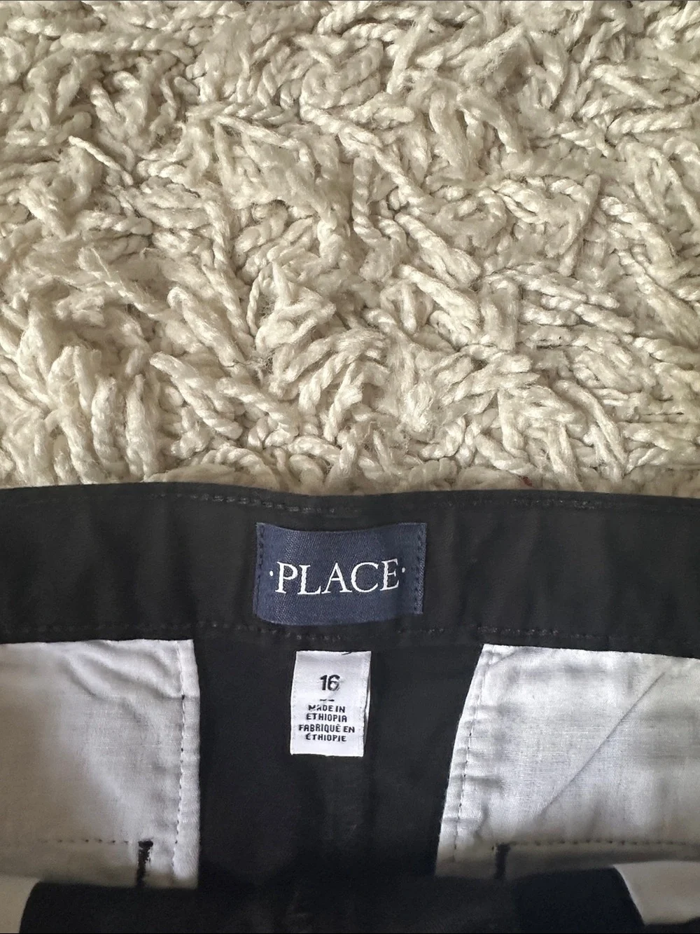 The Children’s Place Black Chino Pants